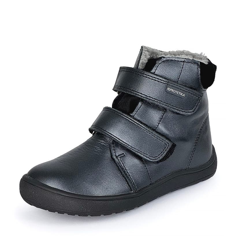 Dívčí zimní barefoot boty PRO-tex Protetika - BEKA BLACK