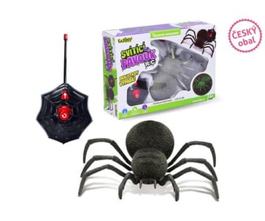 WIKY Pavouk RC svítí ve tmě 20 cm