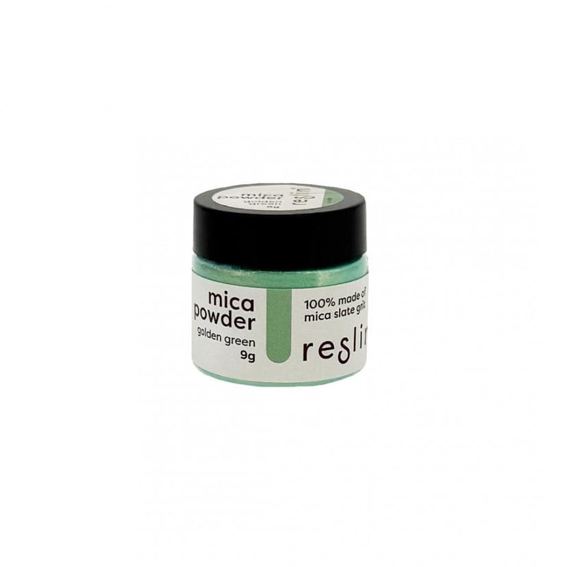 Reslin® Reslin perleťový mica prášok do ekologickej živice 9 g zelený