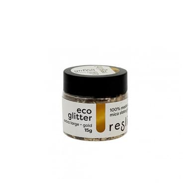 Reslin® Reslin eco glitre do ekologickej živice 15 g veľ. XL vo farbe zlata