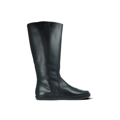 Dámské Barefoot Zateplené kozačky ANGLES THALIA WINTER WOOL černé