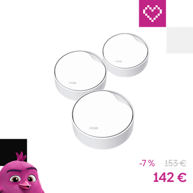 TP-Link Deco X50-PoE mesh systém 1ks bílý