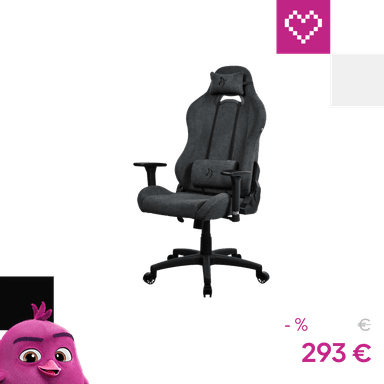 AROZZI TORRETTA Soft Fabric v2 herná stolička šedá