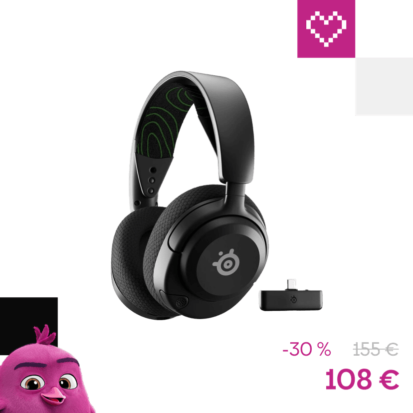 SteelSeries Arctis Nova 5X herné slúchadlá čierne