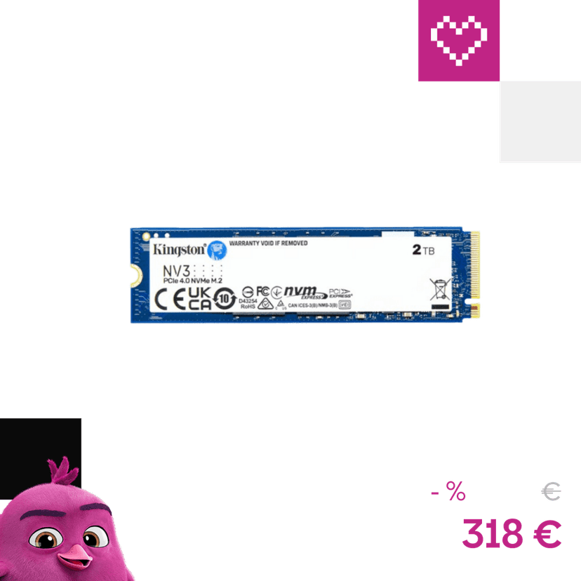Kingston NV3 M.2 2280 PCIe 4.0 2TB