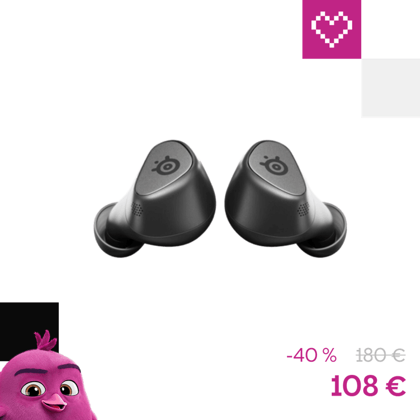 SteelSeries Arctis GameBuds slúchadlá čierna pre Xbox/PC