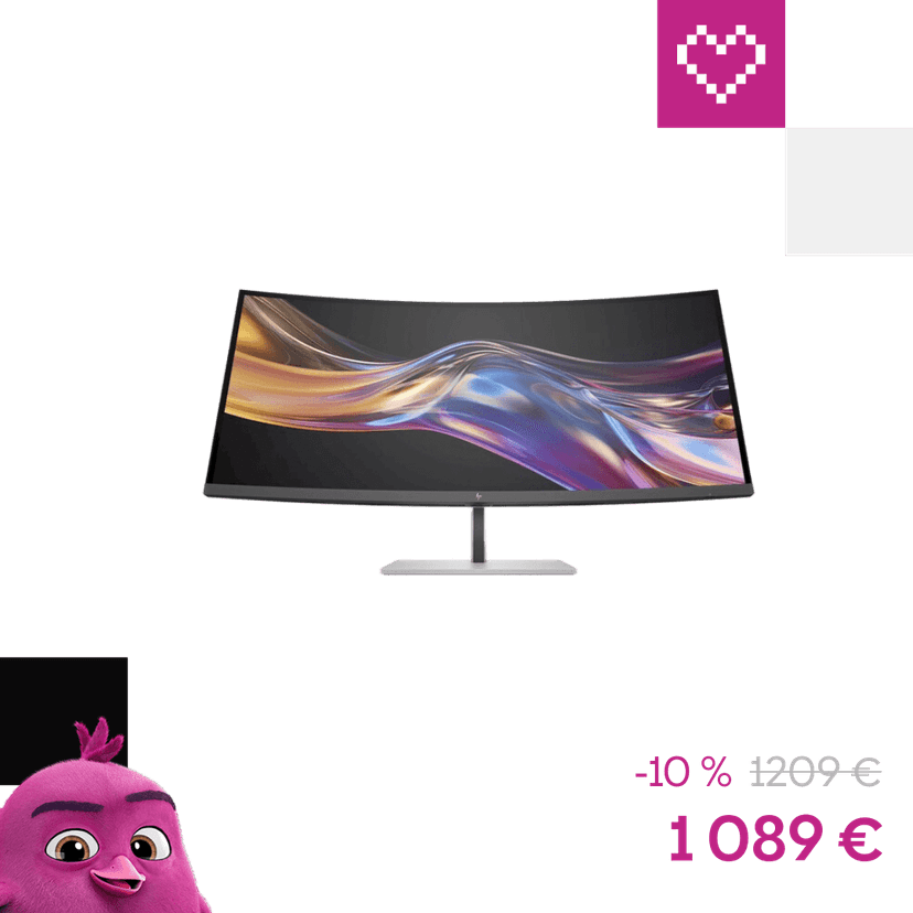 HP 738pu monitor 37,5"