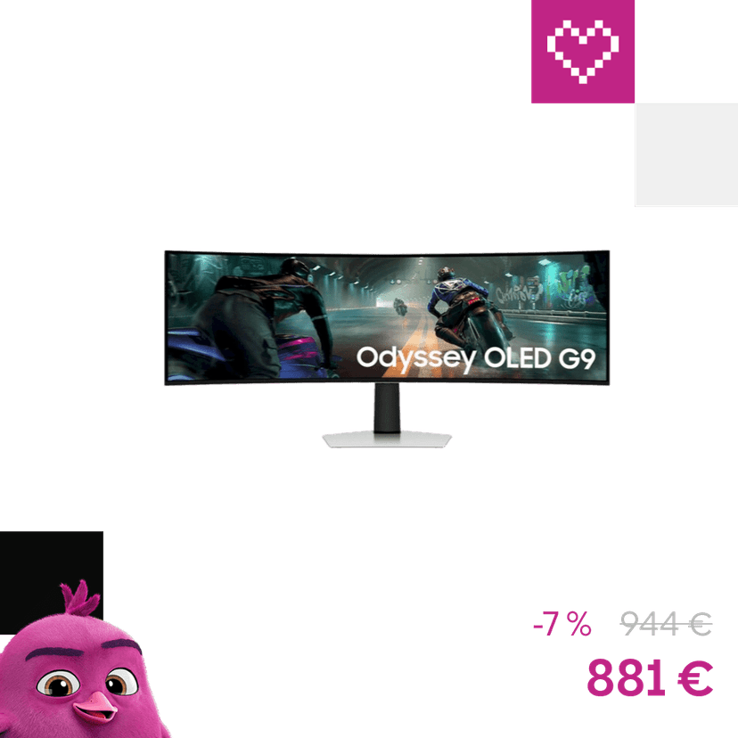 Samsung Odyssey OLED G9 Herný monitor 49"
