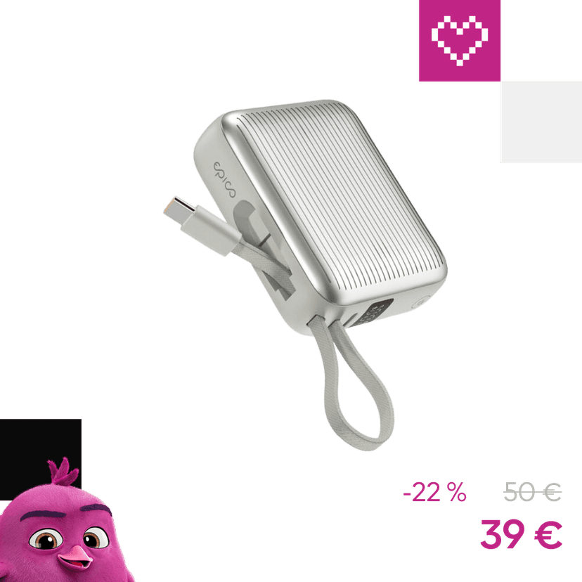 Epico UltraPack 35W 10000mAh powerbanka sivá