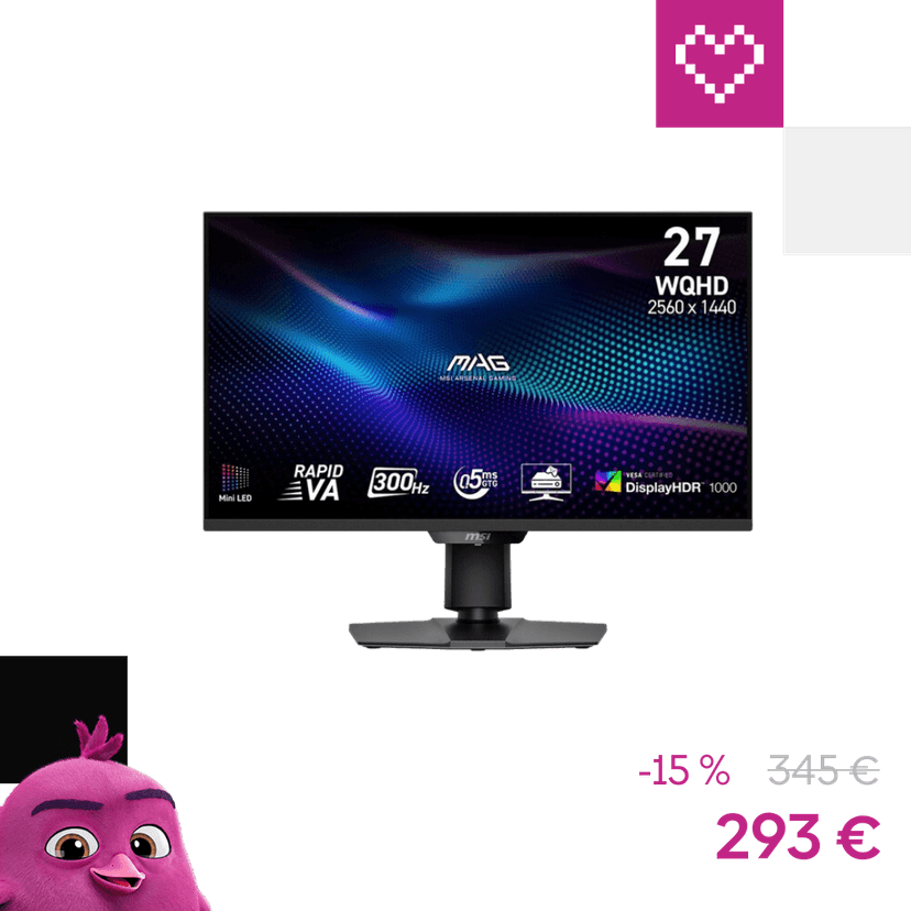 MSI MAG 274QPF X30MV herný monitor 27"