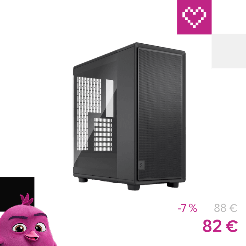 Fractal Design Epoch Black TG Light tint