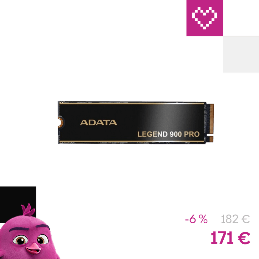 ADATA LEGEND 900 PRO M.2 PCIe 4.0 1TB