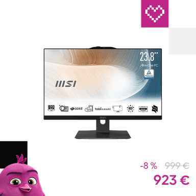 MSI Modern AM242TP AiO (Modern AM242TP 1M-2218EU) čierny