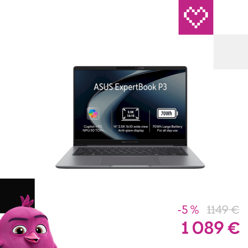 ASUS ExpertBook PM3 (PM3606CHA-MB0265X)