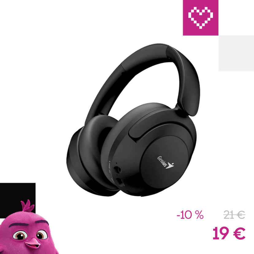 Genius HS-810BT náhlavní sluchátka černá