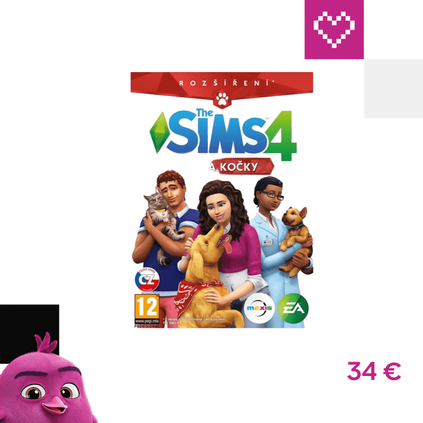 EA The Sims 4 Psy a mačky (PC)