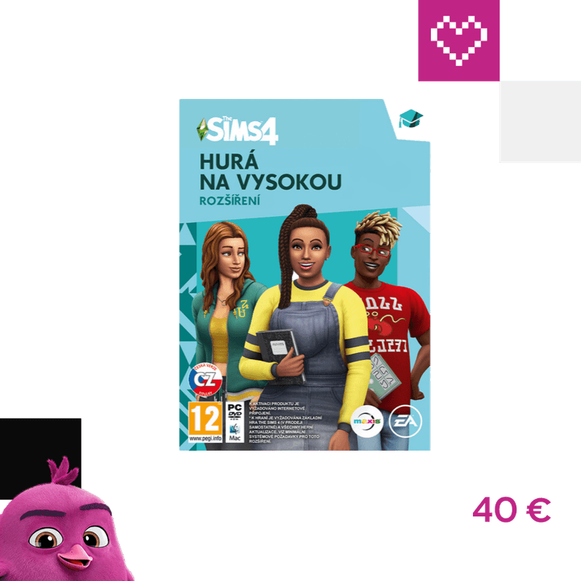 EA The Sims 4 Hurá na Vysokú (PC)