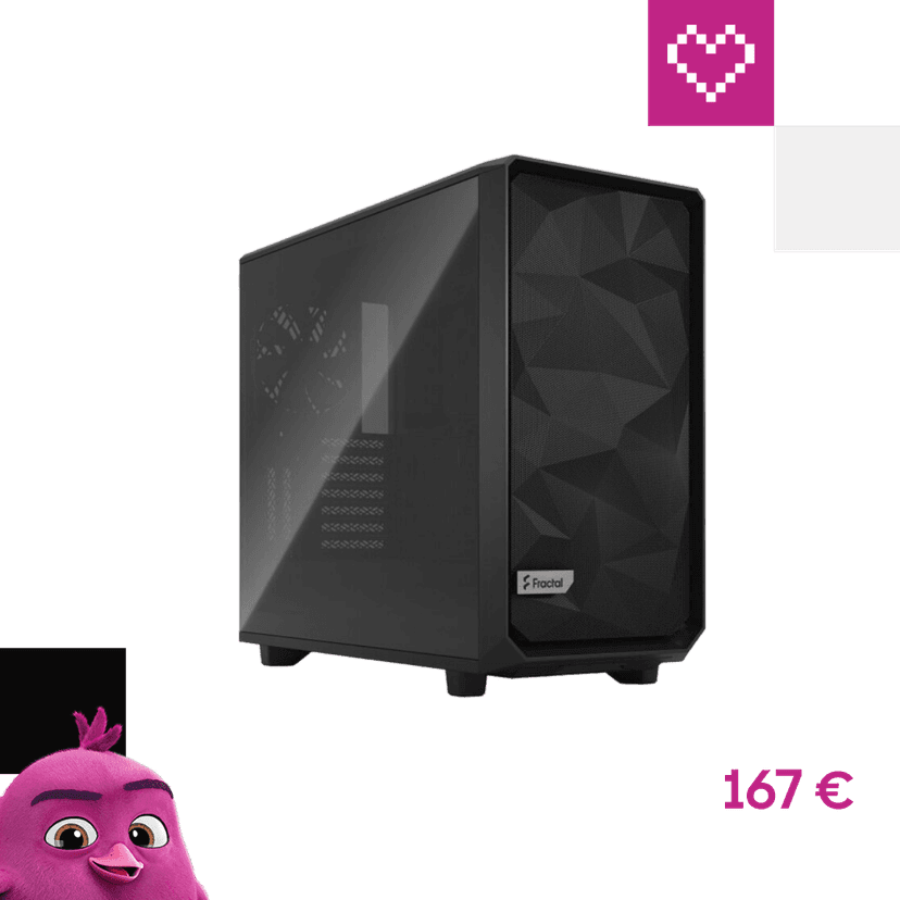 Fractal Design Meshify 2 TG Light Tint čierna