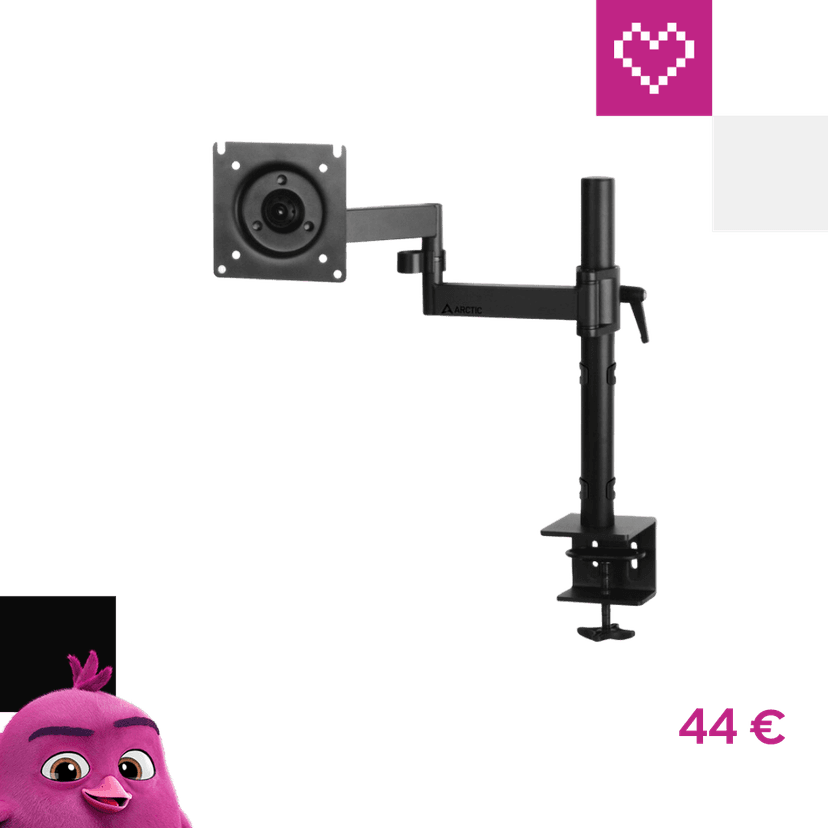 Arctic X1 AEMNT00061A stolný držiak monitora