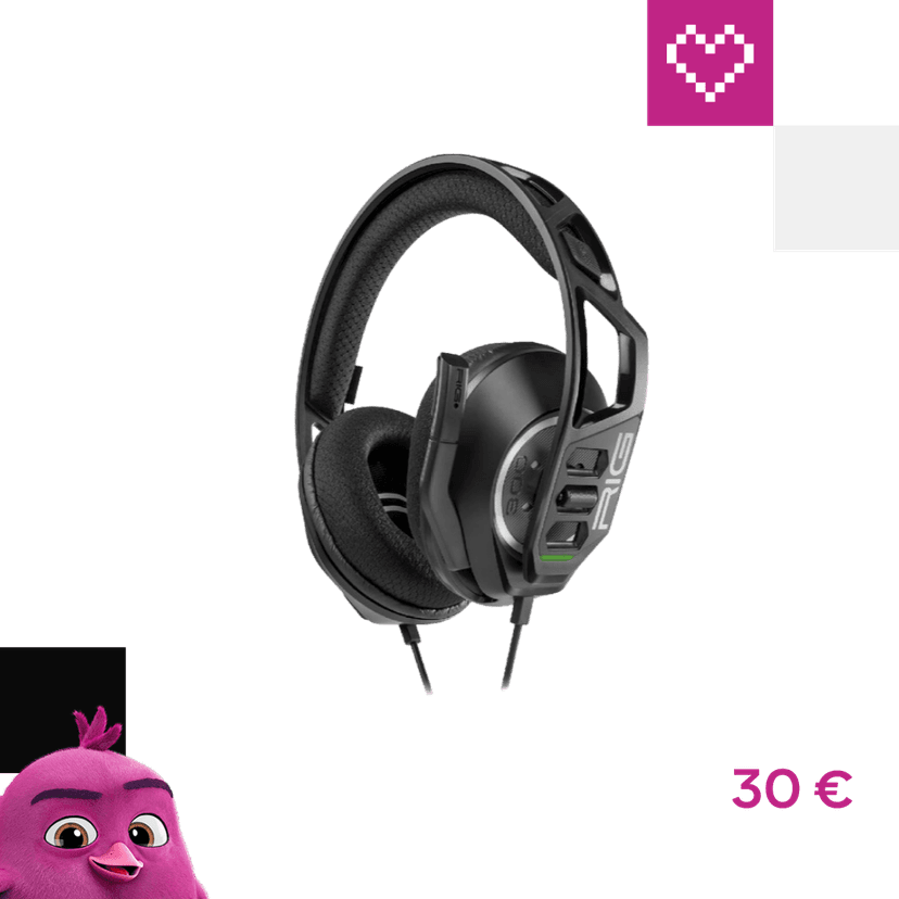 Nacon RIG 300 PRE HX herný headset pre XONE/XSX|S čierny