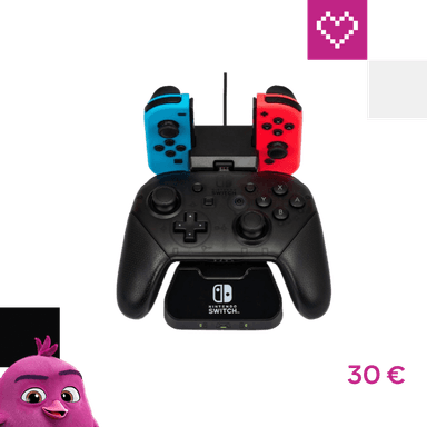 PowerA Multi nabíjacia stanica (Switch) čierna