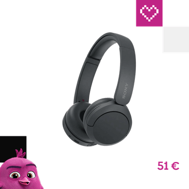 Sony WH-CH520 bezdrôtové slúchadlá čierna