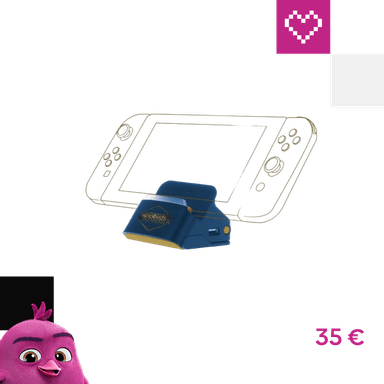 Freaks and Geeks Nabíjacia stanica kombinovaná so stojanom s motívom Hogwarts Legacy (Switch)