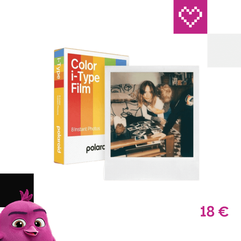 Polaroid Color Film i-Type (1 pack)