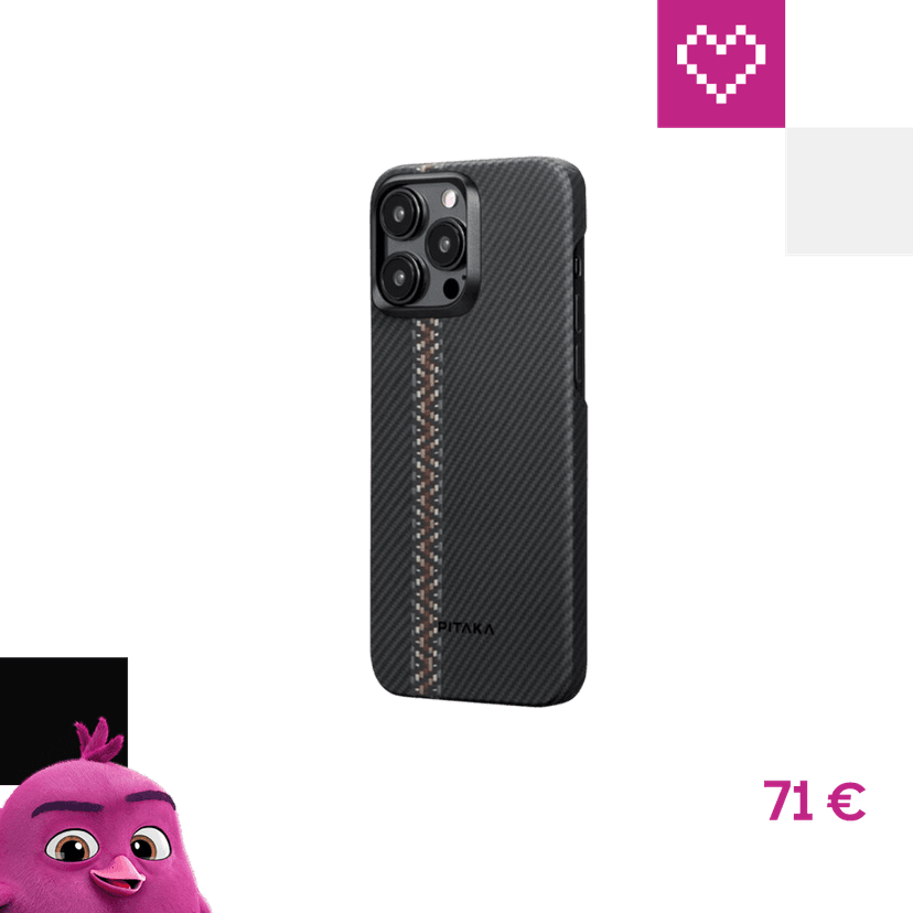 Pitaka Fusion Weaving MagEZ 4 600D iPhone 15 Pro Max rhapsody
