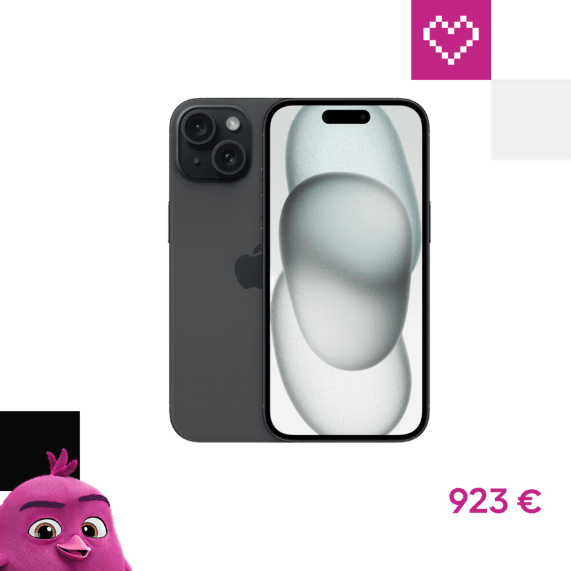Apple iPhone 15 256GB čierny