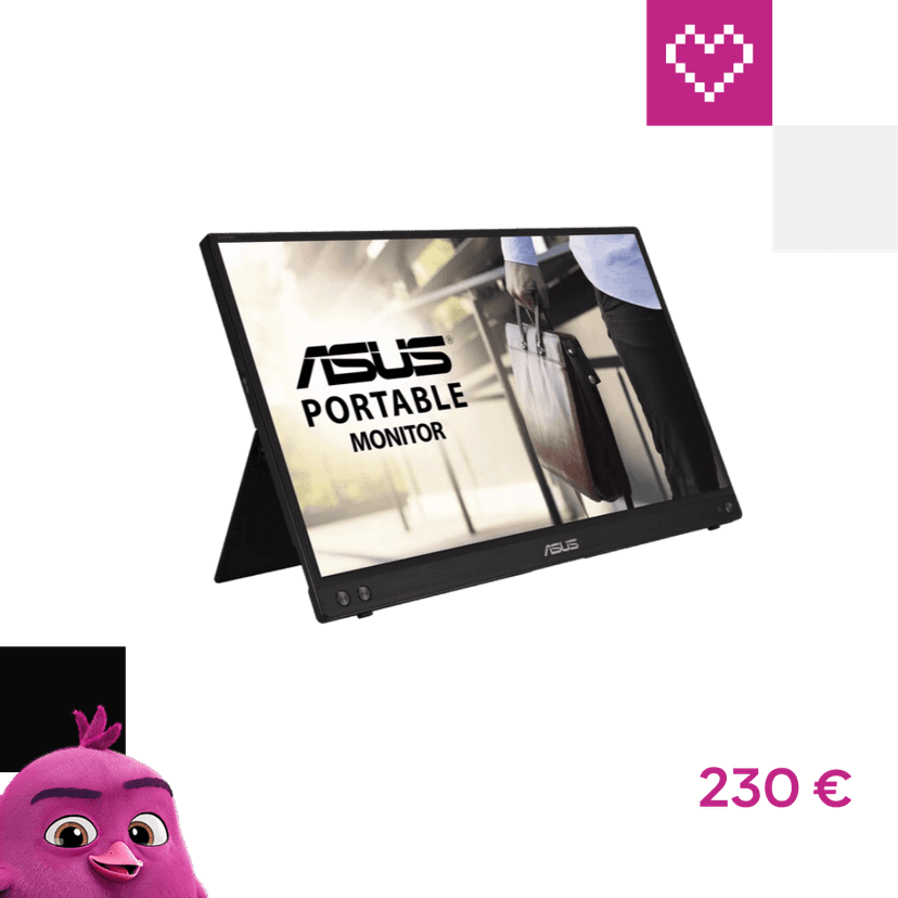 Asus ZenScreen MB16ACV monitor 16"