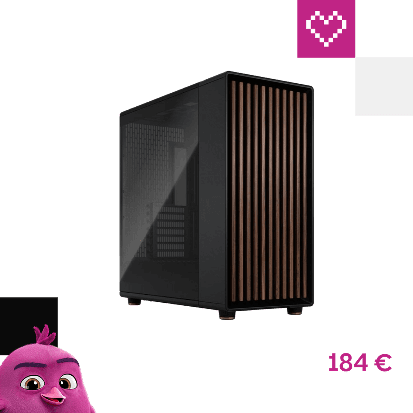 Fractal Design North XL čierna s priehľadnou bočnicou