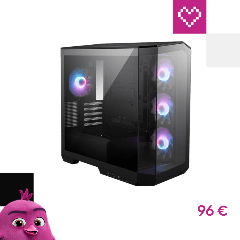 MSI MAG PANO M100R PZ – počítačová Skříň