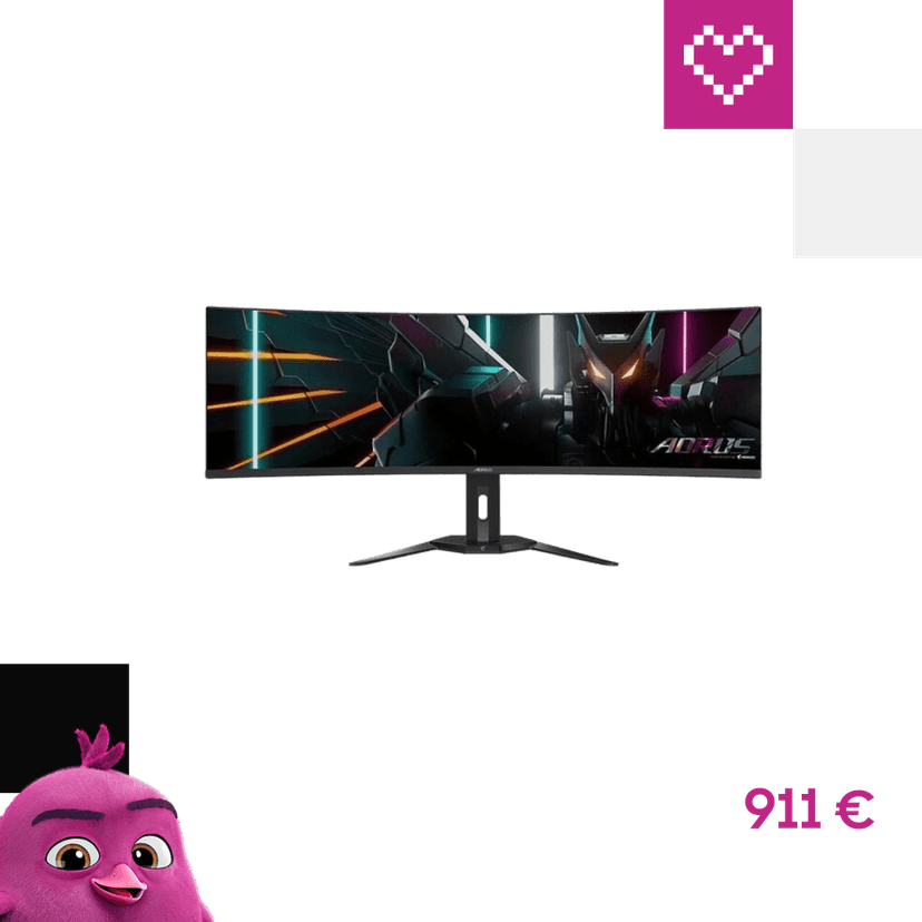 GIGABYTE AORUS CO49DQ herný monitor 49"