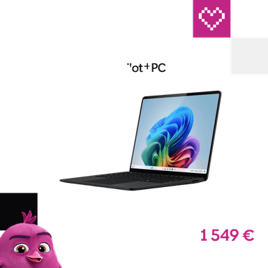 Microsoft Surface Laptop Copilot+ PC 13,8" 16GB/512GB W11 Pre čierny