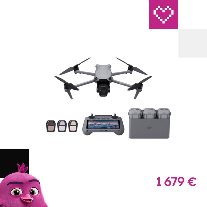 DJI Air 3S Fly More Combo (DJI RC 2)