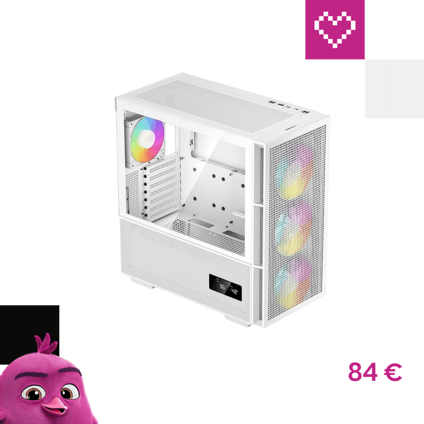 DEEPCOOL CH560 DIGITAL biela