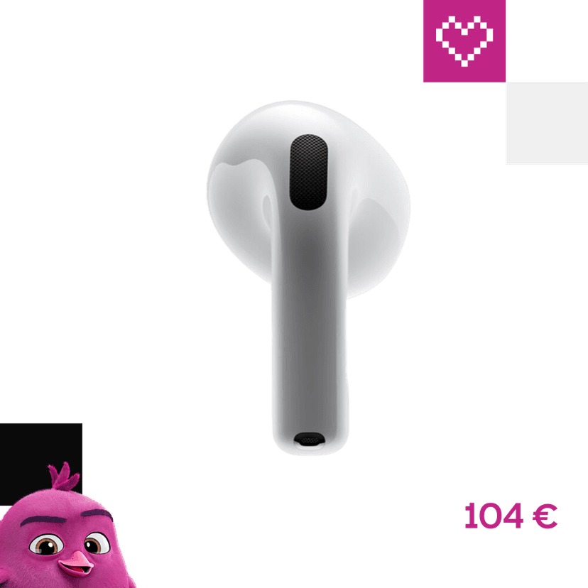 AppleCare Náhradné slúchadlo ľavé Apple AirPods 4 ANC