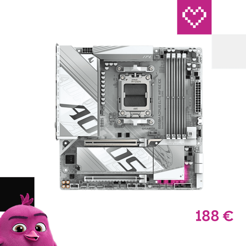 GIGABYTE B850 AORUS ELITE WIFI6E ICE