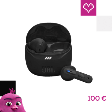 JBL Tune Flex 2 bezdrôtové slúchadlá čierna