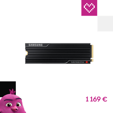 Samsung 9100 PRO M.2 PCIe 5.0 4TB s chladičom