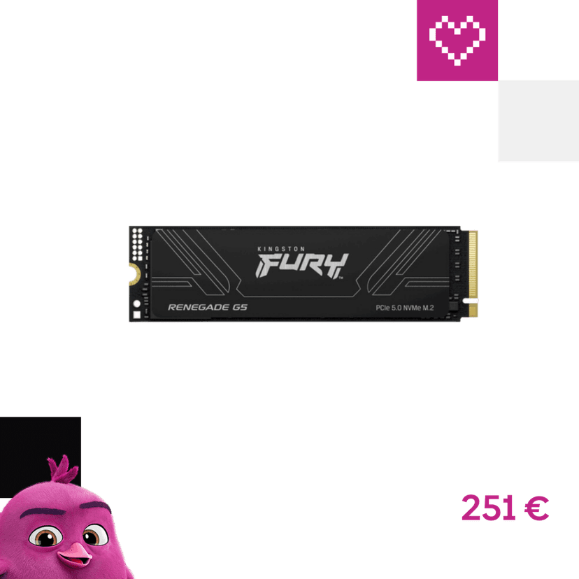 Kingston FURY Renegade G5 M.2 PCIe 5.0 1TB