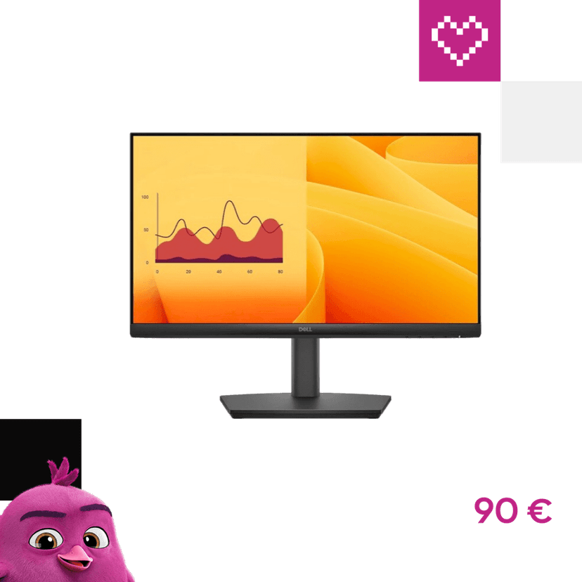 Dell Pro E2225HSM monitor 21,5"