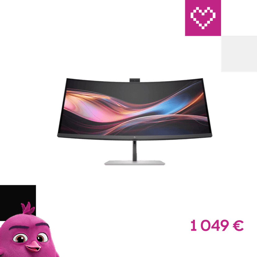 HP 734pm monitor 34"