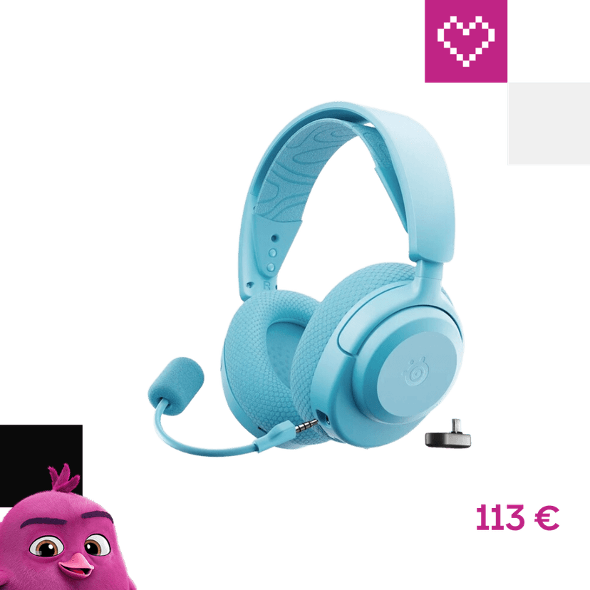 SteelSeries Arctis Nova 3XW Xbox bezdrátová herní sluchátka modrá