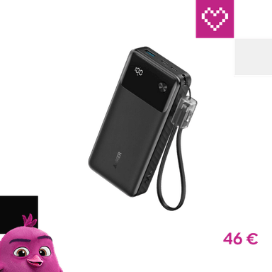 Anker Power Bank (20000mAh), 30W powerbanka čierna