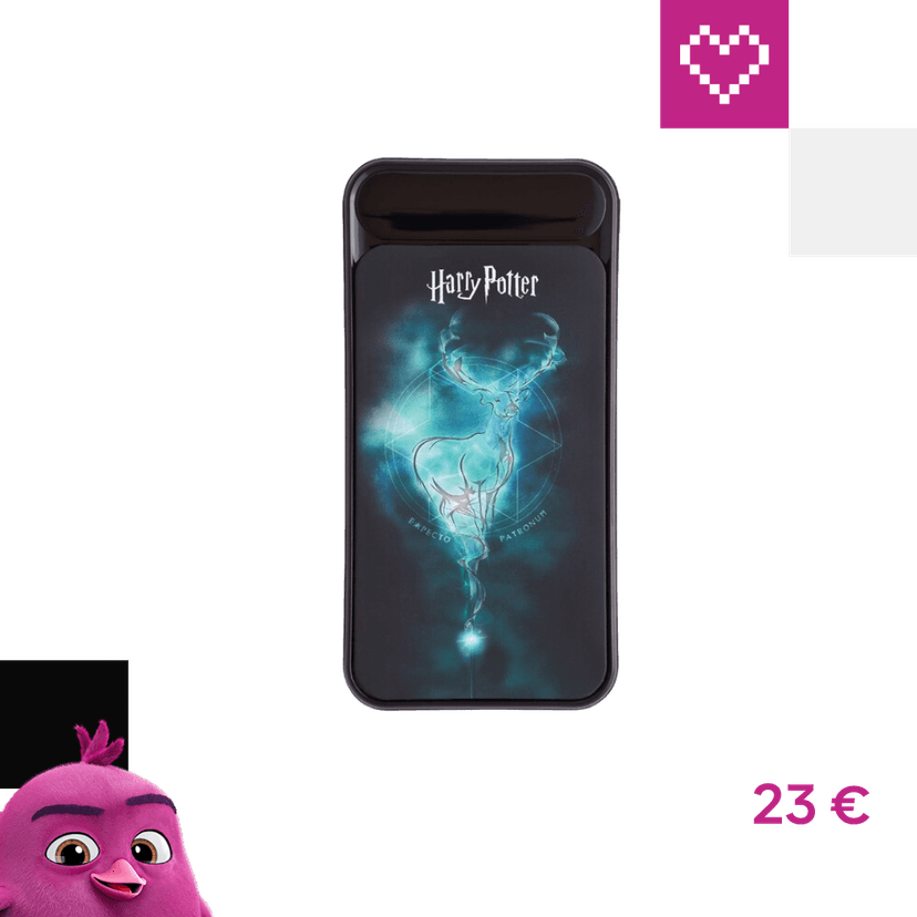 Lazerbuilt svietiaca powerbanka Harry Potter - Patronus 10000 mAh