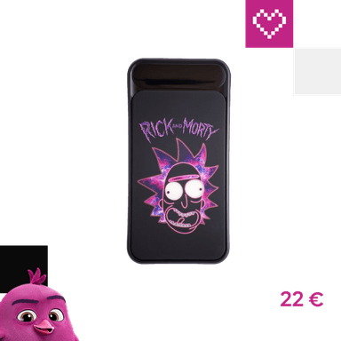 Lazerbuilt svietiaca powerbanka Rick and Morty 10000 mAh