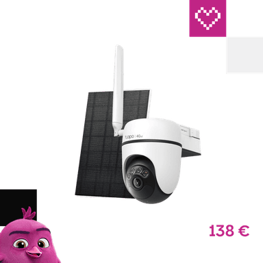 TP-Link Tapo C615G KIT + solární panel bílý