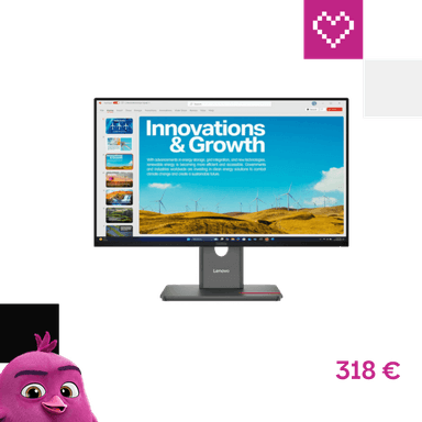 Lenovo P24QD-40 monitor 23,8"